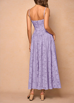 Robe Longue Lilas Skylar image3