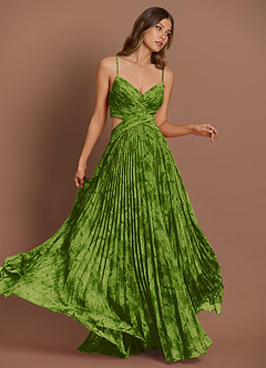 Robe Longue Vert Multi Mariselle image6