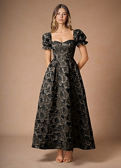 Maxi jurk Amy Zwart image4