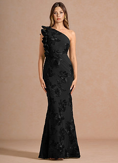 Jezebel Black Maxi Dress image4