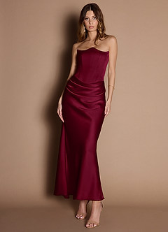 Debby Wine Maxi Dress image3