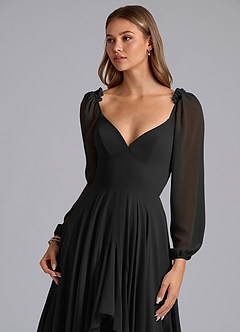 Ophira Black Maxi Dress image6