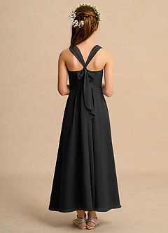 Azazie Tater Girl Flower Girl Klänningar Klä A-Line i Chiffong Plisserad image2