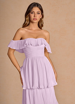 Robe Longue Frostiges Flieder Ianthe image6