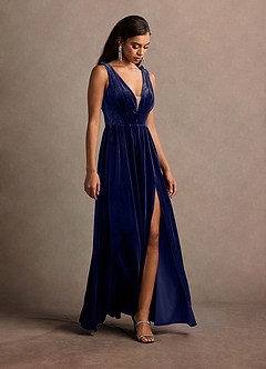 Katniss Navy Rose Gown image6