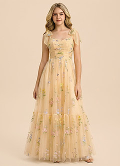 front Azazie Talia Junior Formal Dress