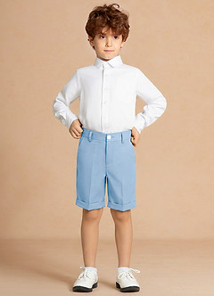 front Finn 스카이 블루 보이 쇼츠