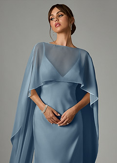 Azazie Stefania Šaty pre družičky A-Line Strečový satén Dĺžka podlahy Šaty image5