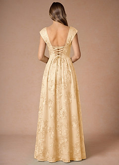 Vestido Sorbete De Limón Largo Hazel image2