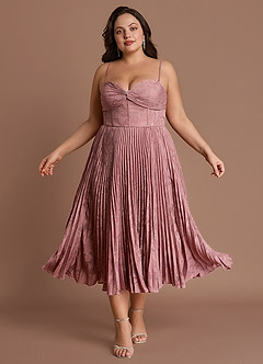 Abito Midi Rosa Chiaro Annie image13