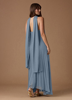 Maxi jurk Nahla Poederblauw image2