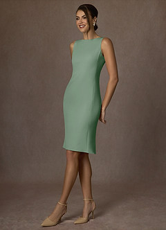 Kennedy Matcha Structured Stretch Dress