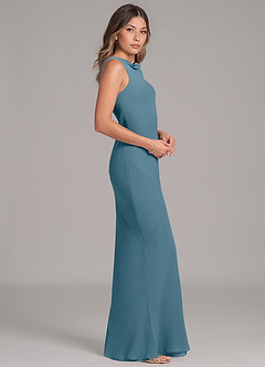 Azazie Allettie Bridesmaid Dresses Bermuda Mermaid Chiffon Dress image7