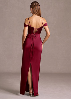 Lorelei Merlot Maxi Dress image2