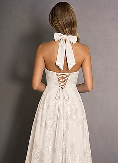 Isabeau Cloud White Maxi Dress image6
