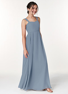 Azazie Simoan Junior Twilight A-Line Sweetheart Neckline Chiffon Dress image3