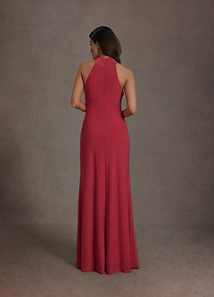 Vestido Rojo Cereza Largo Addison image3