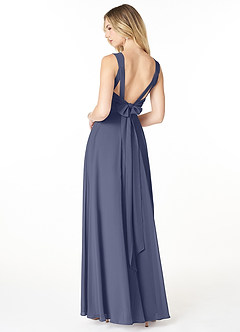 Azazie Julie Bridesmaid Dresses Stormy A-Line Sweetheart Neckline Chiffon Dress image2