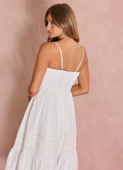 Vestido Blanco Midi Shelly image4