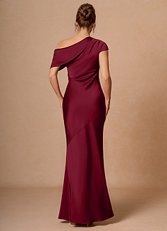 Emersyn Merlot Vestido largo image2