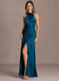 Maxi jurk Hannah Marine Zwart image3