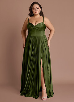 Robe Longue Olive Styla image11