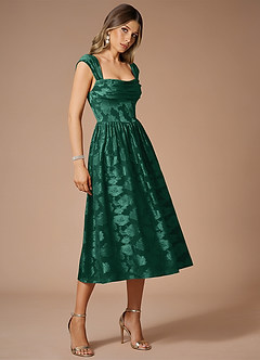 Dana Hunter Green Midi Dress image6