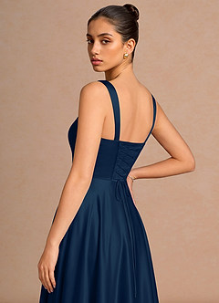 Azaria Navy Midi Dress image2
