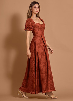 Kleid Lanthe Kastanienbraun image6