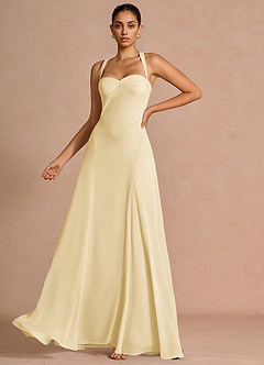 suknia Sorbet Cytrynowy Maxi Fiadh image3