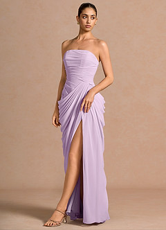 Vestido Lila Esmerilada Largo Kaavia image4