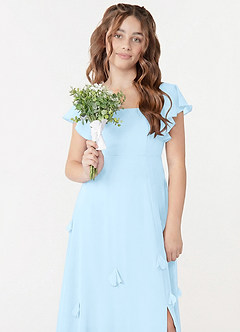 front Azazie Selene Junior Formal Dress