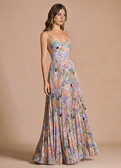 Kleid Vesper Lila Grün image5