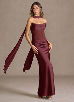 Vestido Vino Largo Leonore image4