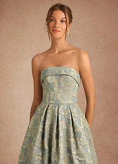 Florentine Blue Maxi Dress image5