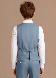 front James Blu Polveroso Gilet Junior