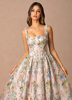 Kioni Blush Pink Multi Maxi Dress image5