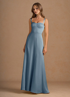 Amaris Powder Blue Maxi Dress image2