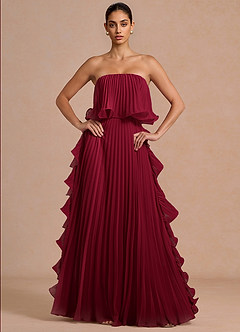 Hanalei Merlot Maxi Dress image3