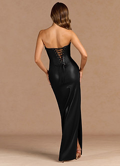 Hanna Black Maxi Dress image2