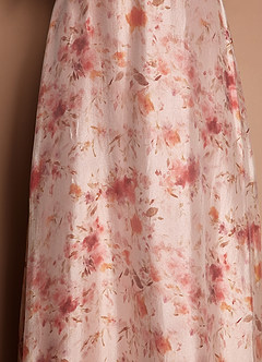 Marielle Apricot Multi Maxi Dress image8