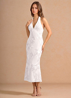 Vestido Nube Blanca Midi Dulcie image4