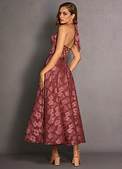 Isabeau Vintage Rose Midi Dress image2