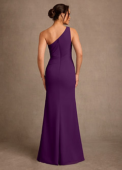 Azazie Floy Suknie dla Matki Panny Młodej Osłona Jedno ramię Szyfon Długość podłogi Sukienka image3