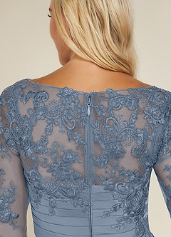 Azazie Alisondra Mother of the Bride Dresses Twilight Sheath Scoop Lace Lace Dress image7