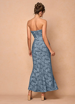 Ezrena Dusty Blue Maxi Dress image3