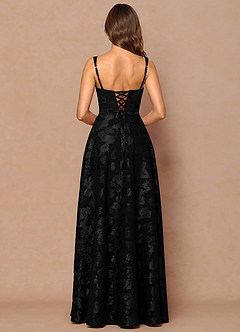 Sylvie Black Maxi Dress image2