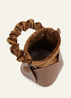 front Petal Bucket Handbag