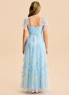 front Azazie Allie Junior Formal Dress