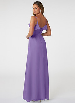 Azazie Natalia Final Sale Tahiti A-Line Chiffon Dress image4